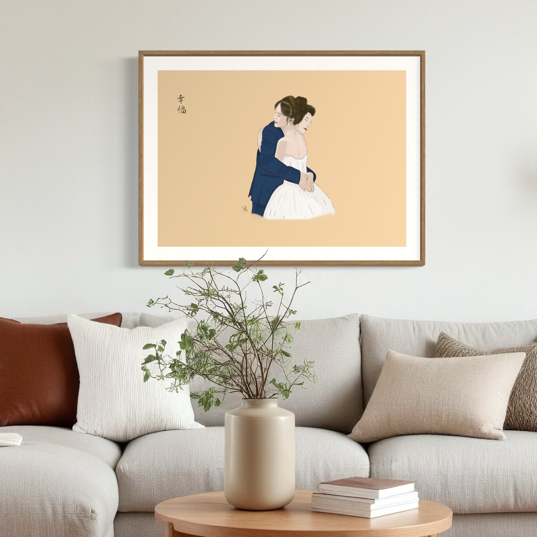 Éclair de bonheur mariage decor